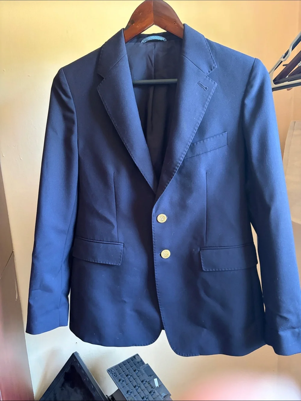 Vineyard Vines Boys' Navy Two-Button Blazer